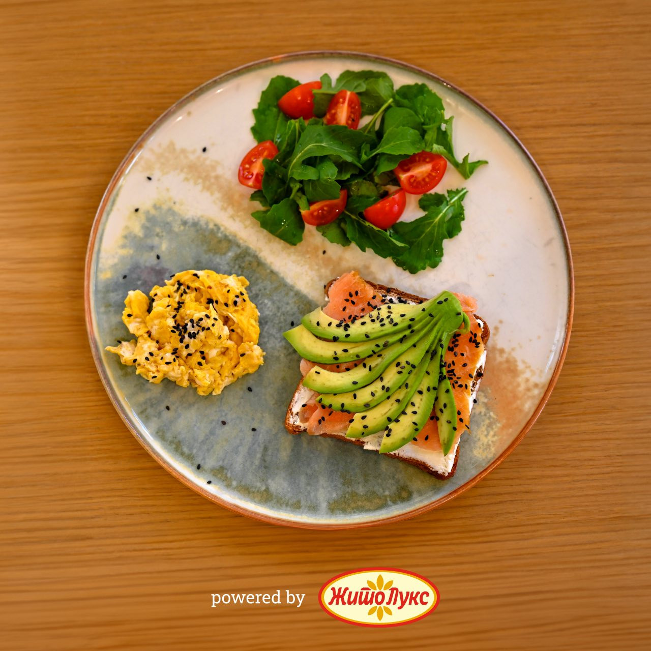 Protein Salmon Toast