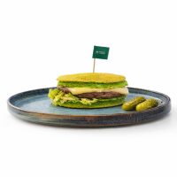 Green burger